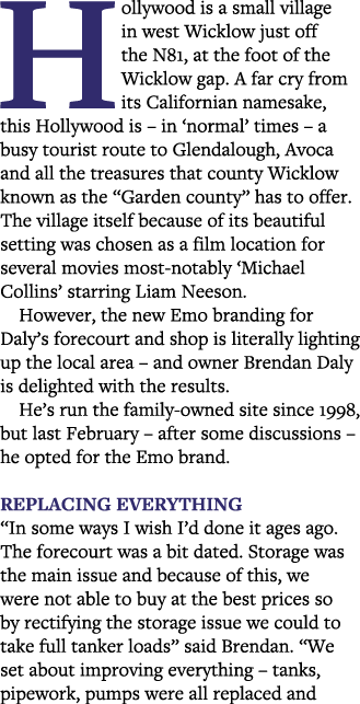 Hollywood is a small village in west Wicklow just off the N81, at the foot of the Wicklow gap  A far cry from its Cal   