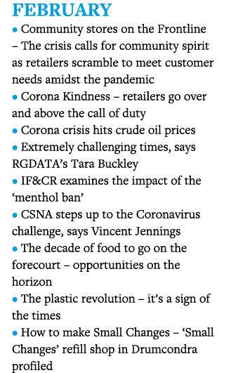 February   Community stores on the Frontline   The crisis calls for community spirit as retailers scramble to meet cu   