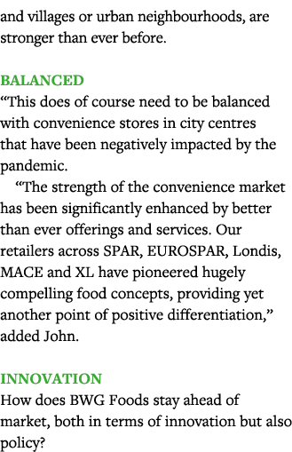 and villages or urban neighbourhoods, are stronger than ever before  Balanced  This does of course need to be balance   