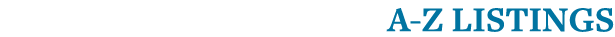 A-Z LISTINGS