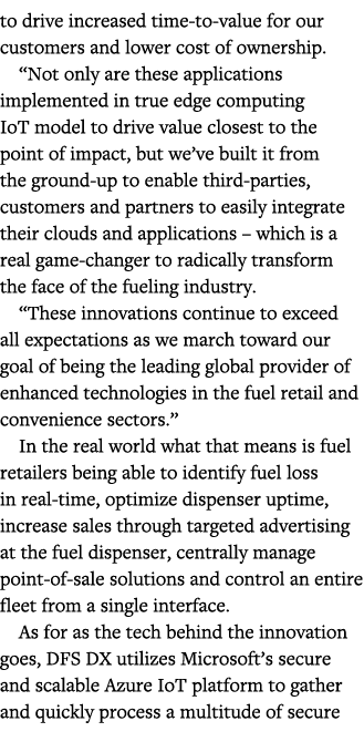 to drive increased time-to-value for our customers and lower cost of ownership   Not only are these applications impl   