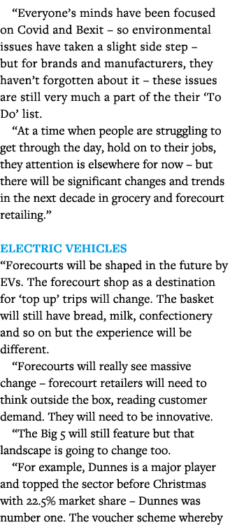  Everyone s minds have been focused on Covid and Bexit   so environmental issues have taken a slight side step   but    