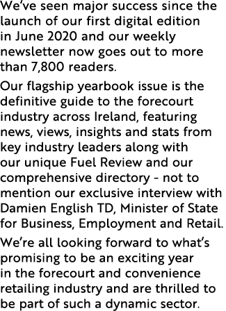 We ve seen major success since the launch of our first digital edition in June 2020 and our weekly newsletter now goe   