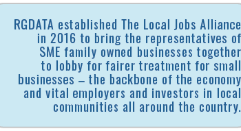 RGDATA established The Local Jobs Alliance in 2016 to bring the representatives of SME family owned businesses togeth   