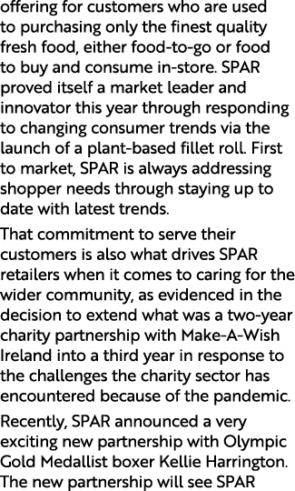 offering for customers who are used to purchasing only the finest quality fresh food, either food-to-go or food to bu   