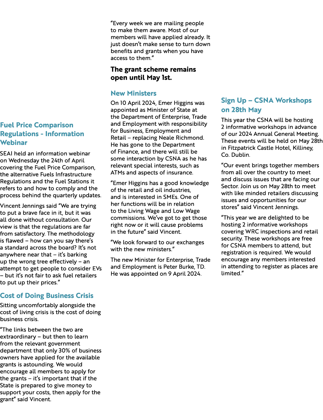    Fuel Price Comparison Regulations - Information Webinar SEAI held an information webinar on Wednesday the 24th o...