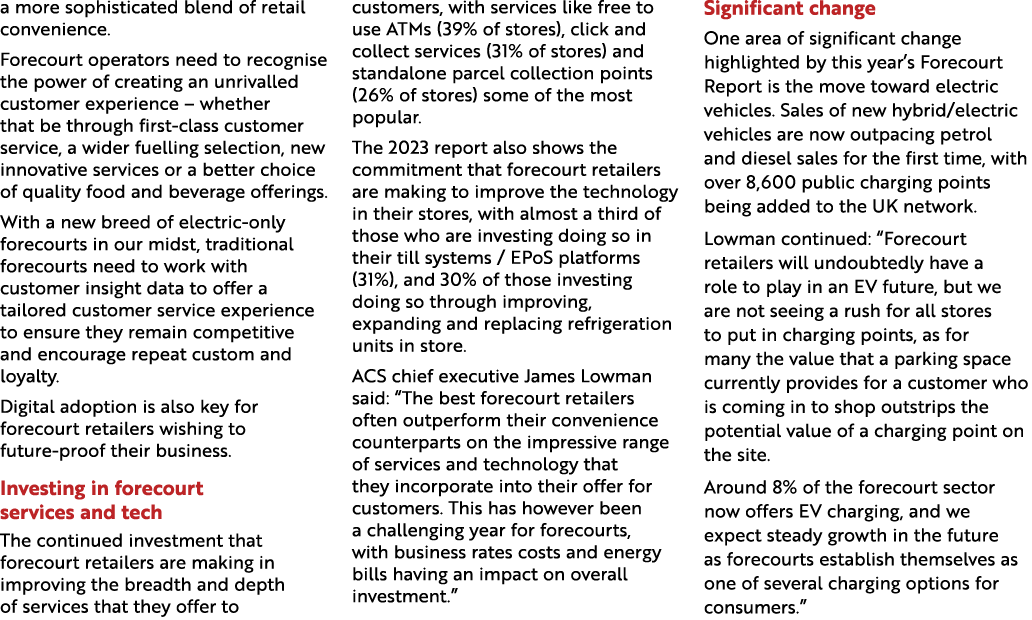 a more sophisticated blend of retail convenience. Forecourt operators need to recognise the power of creating an unri...