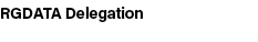 RGDATA Delegation