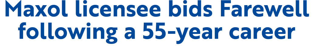 Maxol licensee bids Farewell following a 55 year career