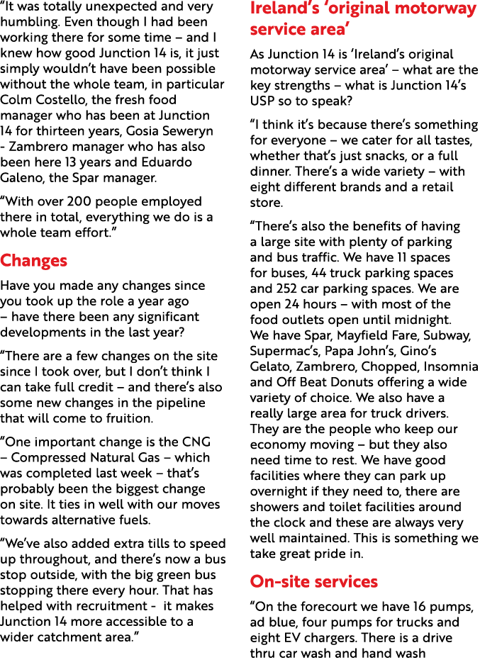“It was totally unexpected and very humbling. Even though I had been working there for some time – and I knew how goo...