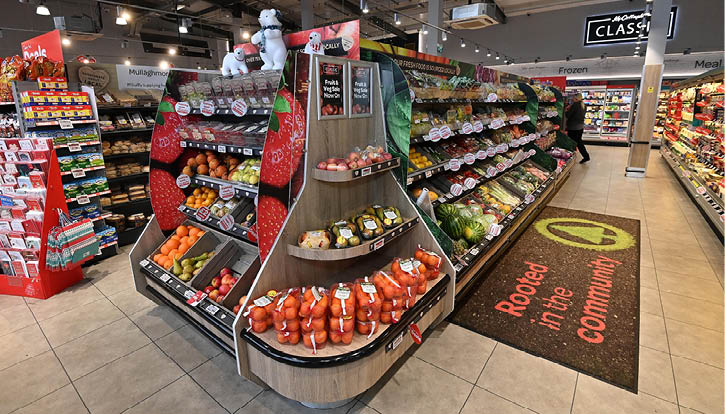 Tuesday 22nd November 2022 A general view at McCullagh’s Classic store feature for NI Retailer of the Year at the Northern Ireland’s Neighbourhood Retailer at Omagh, Co. Tyrone. Pictures Oliver McVeigh