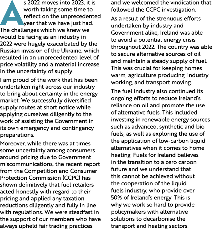 As 2022 moves into 2023, it is worth taking some time to reflect on the unprecedented year that we have just had. The...