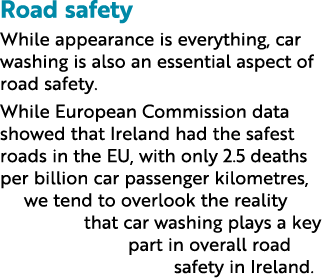 Road safety While appearance is everything, car washing is also an essential aspect of road safety  While European Co   