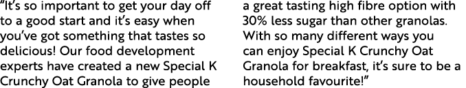  It s so important to get your day off to a good start and it s easy when you ve got something that tastes so delicio   