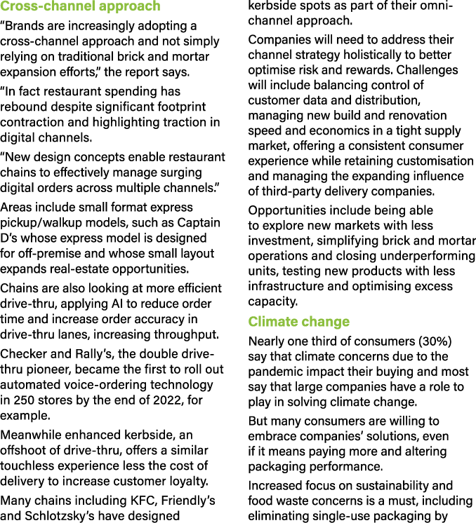Cross-channel approach  Brands are increasingly adopting a cross-channel approach and not simply relying on tradition   