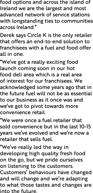 food options and across the island of Ireland we are the largest and most advanced network of service stations with l   