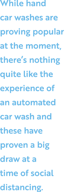 While hand car washes are proving popular at the moment, there s nothing quite like the experience of an automated ca   