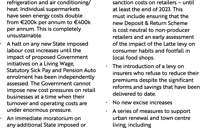 refrigeration and air conditioning  heat  Individual supermarkets have seen energy costs double from  200k per annum    