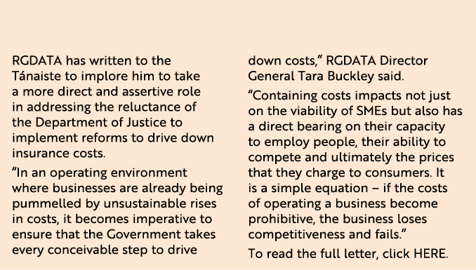 RGDATA has written to the Tánaiste to implore him to take a more direct and assertive role in addressing the reluctan   