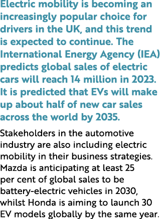 Electric mobility is becoming an increasingly popular choice for drivers in the UK, and this trend is expected to con...