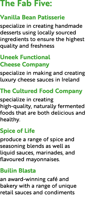 The Fab Five: Vanilla Bean Patisserie specialize in creating handmade desserts using locally sourced ingredients to e...