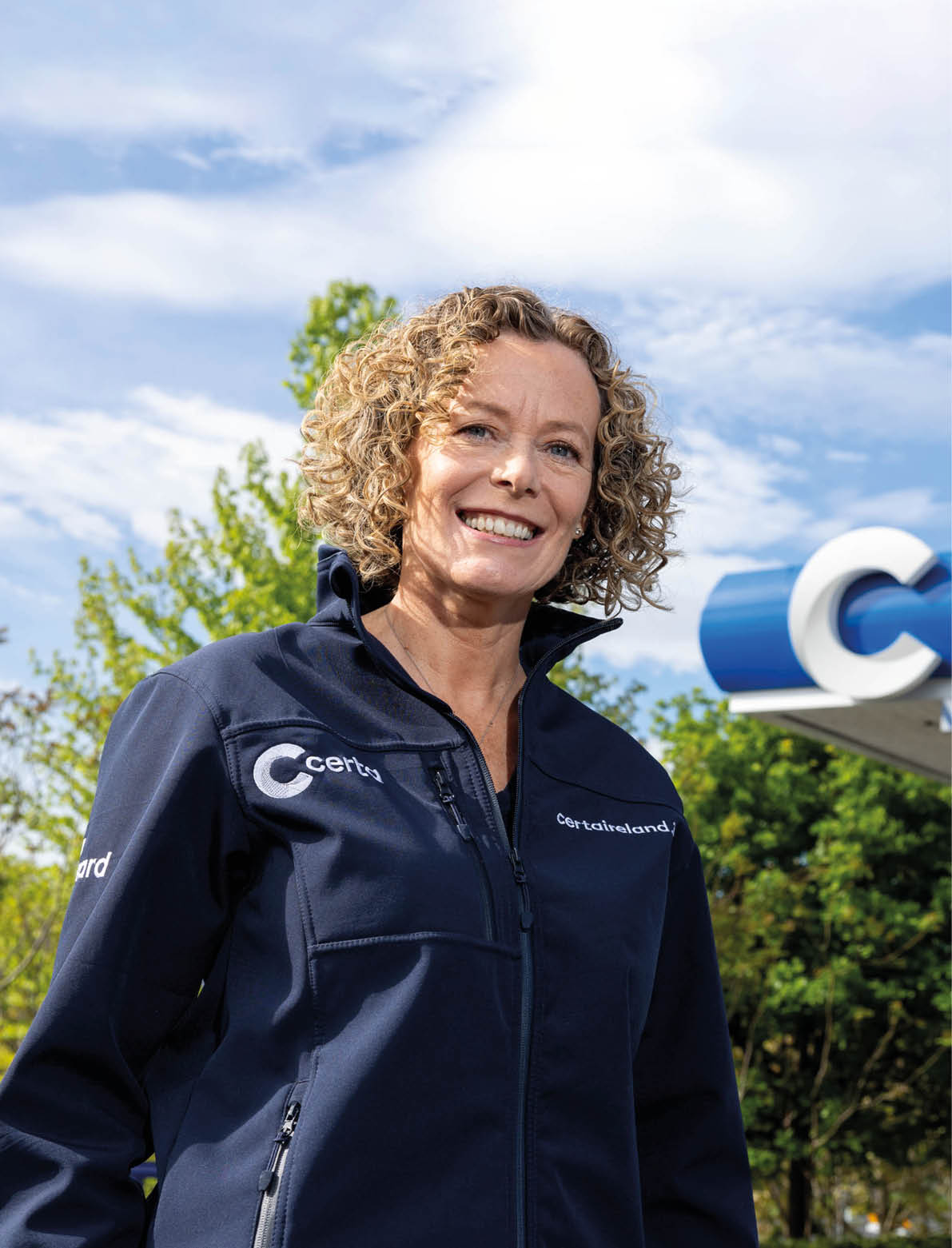 Fuel supplier, Certa, which is part of DCC plc, has announced the appointment of Orla Stevens as its new Managing Director, pictured at the Certa forecourt in Dundrum. Photo Credit: Sean Brosnan Photography. NO FEE APPLIES