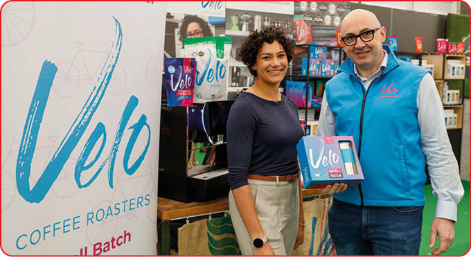 31/05/2024 Bord Bia Bloom 2024 Velo Coffee, Co. Cork, Suzanne Casey and Rob Horgan Photo: Fennell Photo