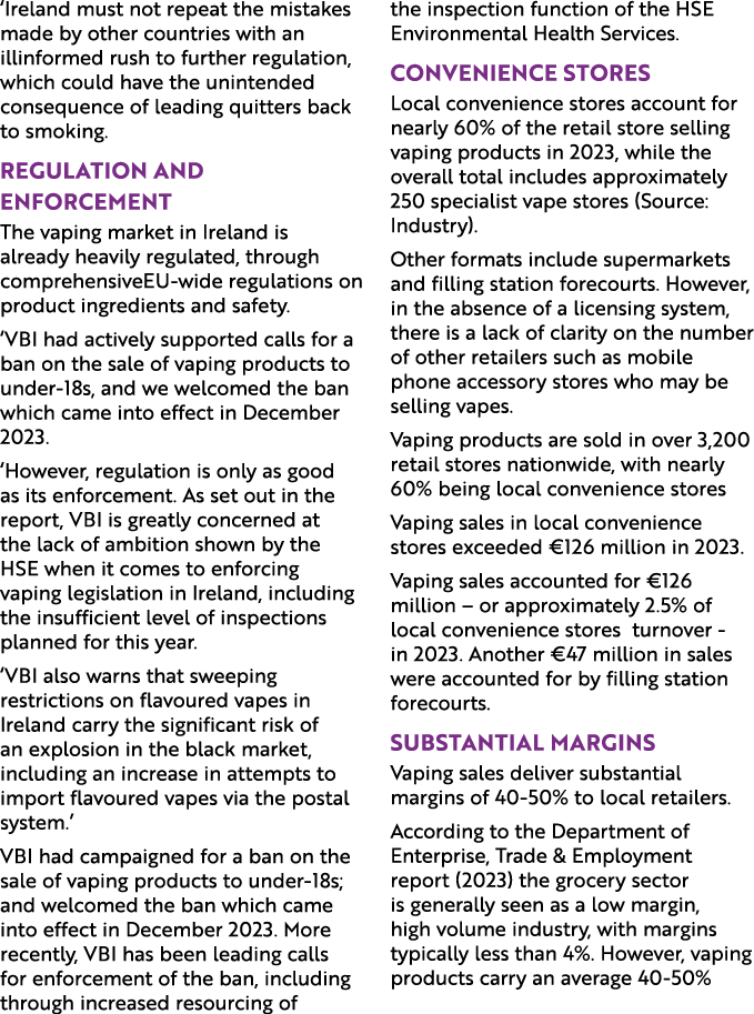 ‘Ireland must not repeat the mistakes made by other countries with an illinformed rush to further regulation, which c...
