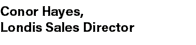 Conor Hayes, Londis Sales Director