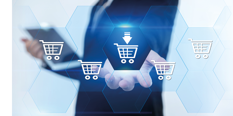 Add To Cart Internet Web Store Buy Online E-Commerce concept