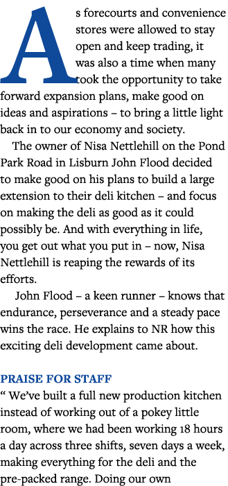 As forecourts and convenience stores were allowed to stay open and keep trading, it was also a time when many took th   