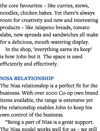 the core favourites   like curries, stews, noodles, chicken bakes  Yet there s always room for creativity and new and   