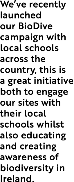 We ve recently launched our BioDive campaign with local schools across the country, this is a great initiative both t   