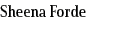Sheena Forde
