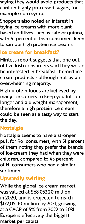 saying they would avoid products that contain highly processed sugars, for example corn syrup. Shoppers also noted an...