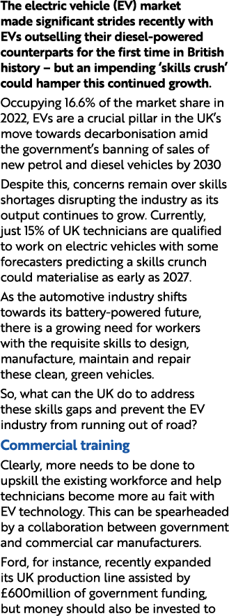 The electric vehicle (EV) market made significant strides recently with EVs outselling their diesel powered counterpa...