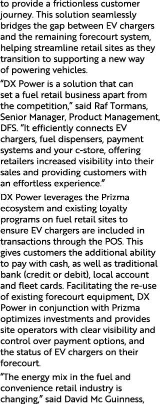 to provide a frictionless customer journey. This solution seamlessly bridges the gap between EV chargers and the rema...
