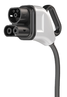 CCS Type 2 Plug DC Charger Connector isolated