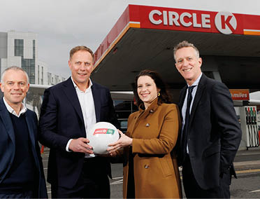 Gordon Lawlor, Managing Director at Circle K and Jonathan Hill, Chief Executive Officer at The Football Association of Ireland 