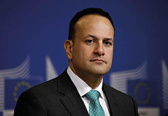 Brussels, Belgium. 6th Feb. 2019. Jean-Claude Juncker President of the European Commission and the Irish Prime Minister Leo Varadkar give a press conference at EU Commission headquarters. 