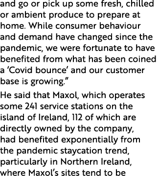 and go or pick up some fresh, chilled or ambient produce to prepare at home. While consumer behaviour and demand have...
