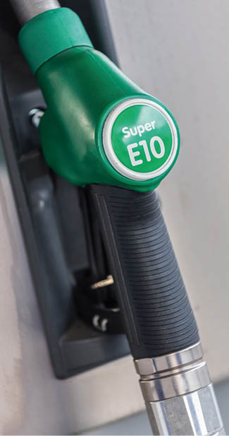 german gas station super e10 fuel