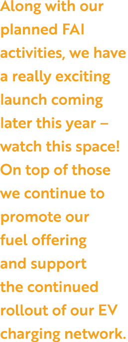 Along with our planned FAI activities, we have a really exciting launch coming later this year – watch this space! On...