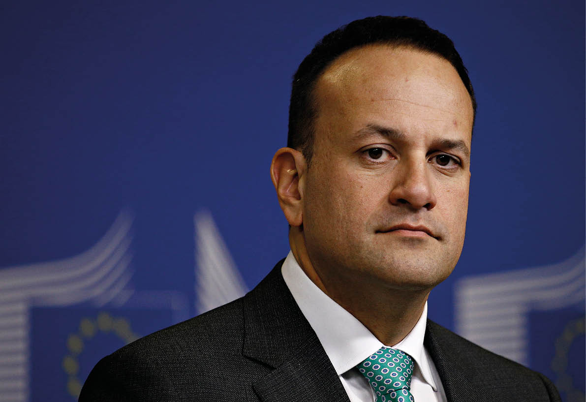 Brussels, Belgium. 6th Feb. 2019. Jean-Claude Juncker President of the European Commission and the Irish Prime Minister Leo Varadkar give a press conference at EU Commission headquarters. 