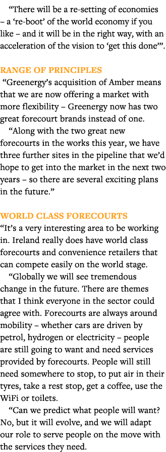  There will be a re-setting of economies   a  re-boot  of the world economy if you like   and it will be in the right   
