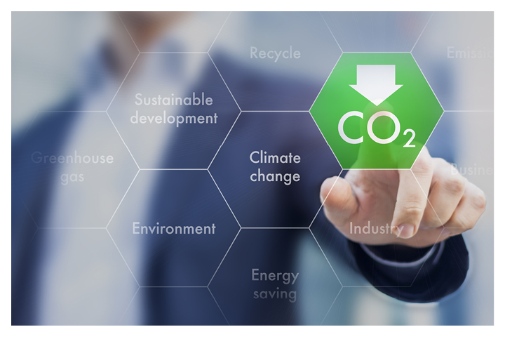 Reduce greenhouse gas emission for climate change and sustainable development