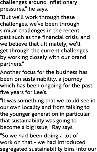challenges around inflationary pressures,  he says   But we ll work through these challenges, we ve been through simi   