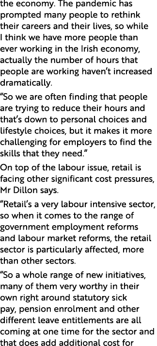 the economy  The pandemic has prompted many people to rethink their careers and their lives, so while I think we have   