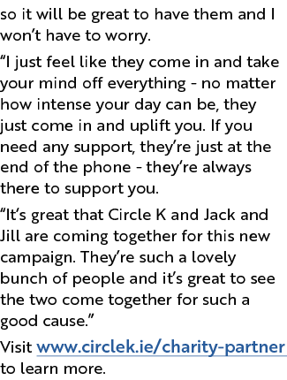 so it will be great to have them and I won t have to worry   I just feel like they come in and take your mind off eve   
