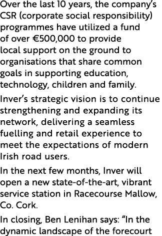 Over the last 10 years, the company s CSR (corporate social responsibility) programmes have utilized a fund of over     